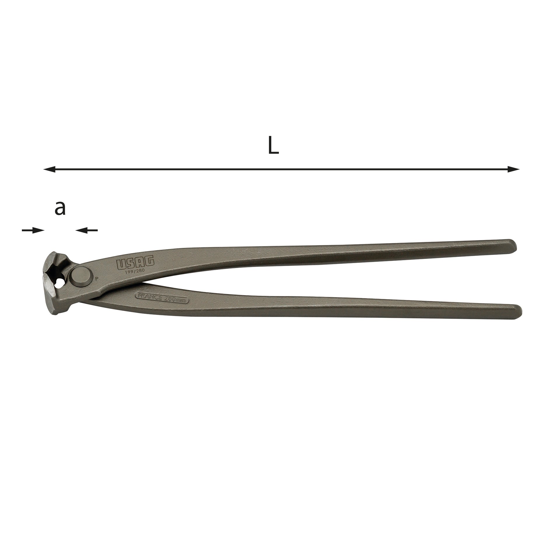 199 - Concrete pliers - Usag - U01990010 199 - Concrete pliers - Usag - U01990010